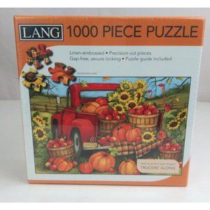 New Lang Harvest Truck 1000 Piece Puzzle Sealed